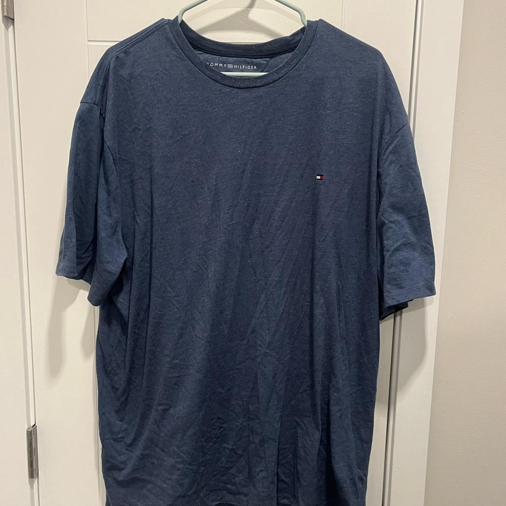 Tommy Hilfiger Men's Blue T-Shirt